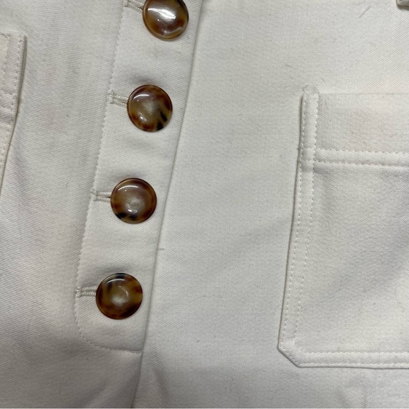 Sezane Chuck Trousers in Ecru - Picture 3 of 7